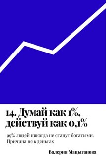 14. Думай как 1%, действуй как 0,1% - Мацыганова Валерия