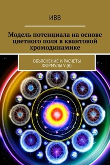 Модель потенциала на основе цветного поля в квантовой хромодинамике. Объяснение и расчеты формулы V (r) - ИВВ