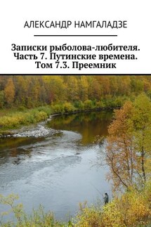 Записки рыболова-любителя. Часть 7. Путинские времена. Том 7.3. Преемник - Александр Намгаладзе