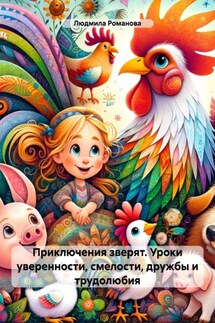 Приключения зверят. Уроки уверенности, смелости, дружбы и трудолюбия - Людмила Романова