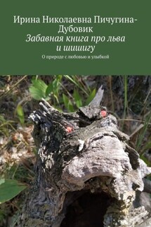 Забавная книга про льва и шишигу. О природе с любовью и улыбкой - Ирина Пичугина-Дубовик