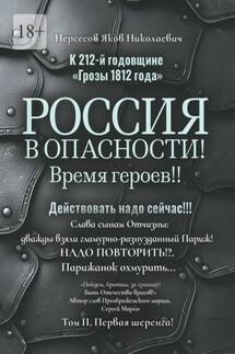 К 212-й годовщине «Грозы 1812 года». Россия в Опасности! Время героев!! Действовать надо сейчас!!! Том II. Первая шеренга! - Яков Нерсесов