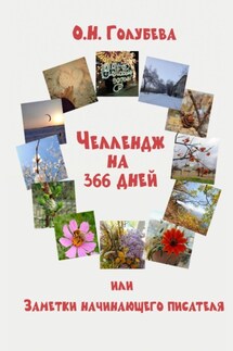 ЧЕЛЛЕНДЖ на 366 ДНЕЙ или Заметки начинающего писателя - Ольга Голубева