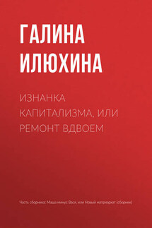 Изнанка капитализма, или Ремонт вдвоем - Галина Илюхина