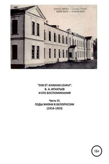 «DIXI ET ANIMAM LEVAVI». В. А. Игнатьев и его воспоминания. Часть VI. Годы жизни в Белоруссии (1916-1923) - Василий Алексеевич Игнатьев, Виталий Георгиевич Бояршинов