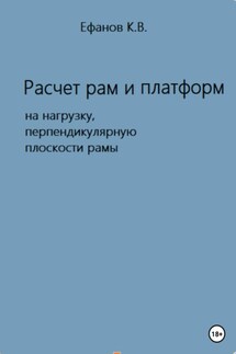 Расчет рам и платформ на нагрузку, перпендикулярную плоскости рамы - Константин Ефанов