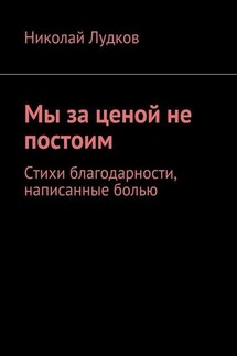 Мы за ценой не постоим. Стихи благодарности, написанные болью - Николай Лудков