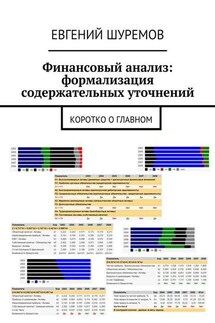 Финансовый анализ: формализация содержательных уточнений. Коротко о главном - Евгений Шуремов