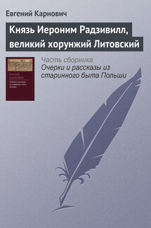 Князь Иероним Радзивилл, великий хорунжий Литовский - Евгений Карнович