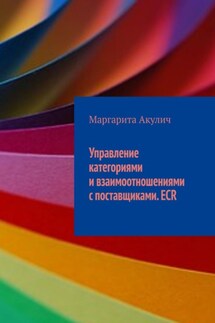Управление категориями и взаимоотношениями с поставщиками. ECR - Маргарита Акулич