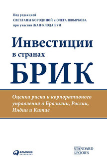 Инвестиции в странах БРИК. Оценка риска и корпоративного управления в Бразилии, России, Индии и Китае - Светлана Бородина