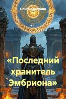 «Последний хранитель Эмбриона» - Ольга Кристалл