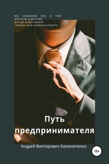Путь предпринимателя - Андрей Калиниченко