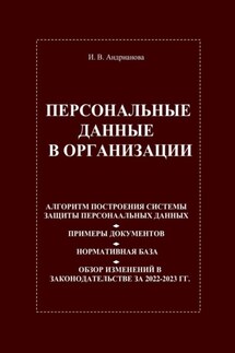 Персональные данные в организации - Ирина Андрианова
