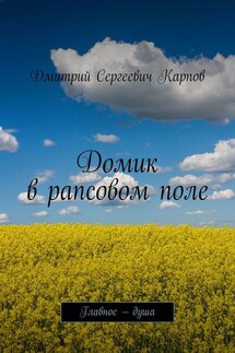 Домик в рапсовом поле. Главное – душа - Дмитрий Карпов