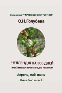 ЧЕЛЛЕНДЖ НА 366 ДНЕЙ или Заметки начинающего писателя. Часть 2 - Ольга Голубева