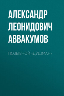 Позывной «Душман» - Александр Аввакумов