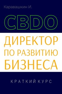 Директор по развитию бизнеса (CBDO). Краткий курс - И. Каравашкин