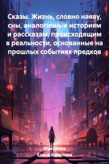 Сказы. Жизнь, словно наяву, сны, аналогичные историям и рассказам, происходящим в реальности, основанные на прошлых событиях предков - Каталина Макарова Елена
