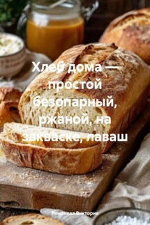 Хлеб дома – простой безопарный, ржаной, на закваске, лаваш - Романова Виктория