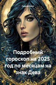 Подробный гороскоп на 2025 год по месяцам на знак Дева - Георгий Богат