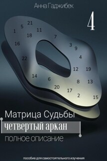 Матрица Судьбы. Четвертый аркан. Полное описание - Анна Гаджибек