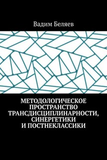 Методологическое пространство трансдисциплинарности, синергетики и постнеклассики - Вадим Беляев